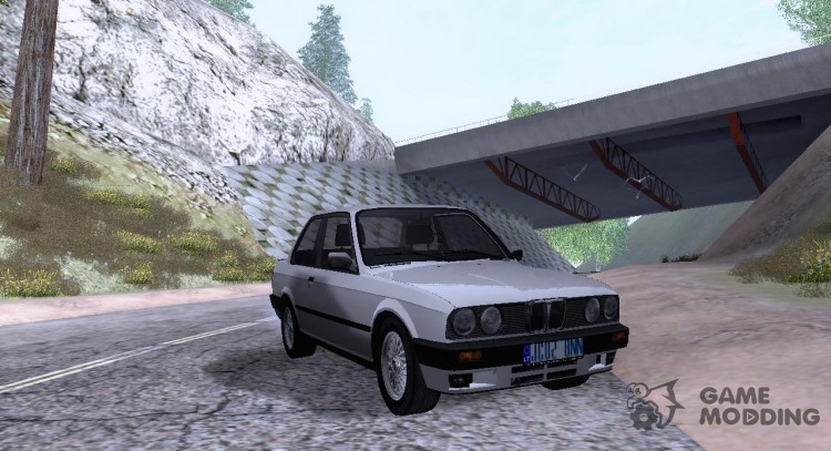 BMW E30 325i Coupe - Stock для GTA San Andreas