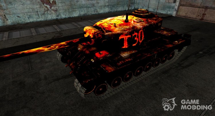 шкурка для T30 №32 для World Of Tanks