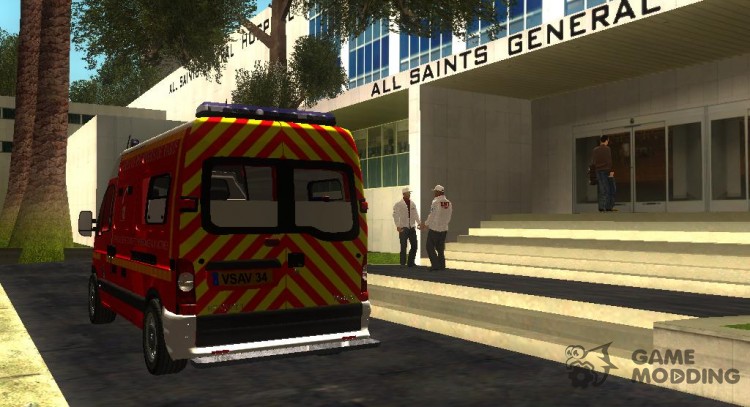 La revitalización de los hospitales en los santos para GTA San Andreas