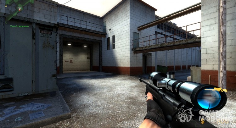 Awp Chrome for Counter-Strike Source