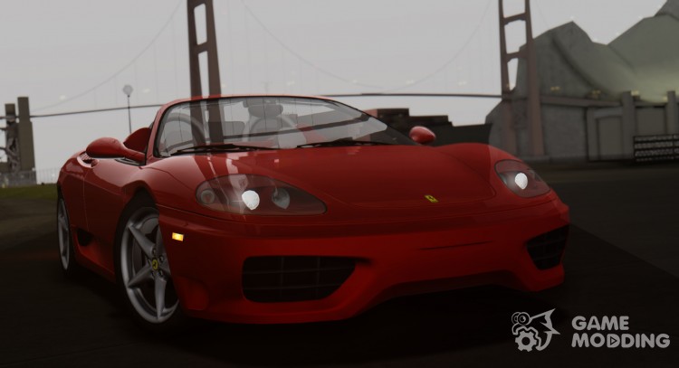 2000 Ferrari 360 Spider (US-Spec) for GTA San Andreas