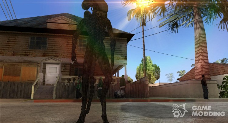 Alien Isolation Xenomorph HD para GTA San Andreas