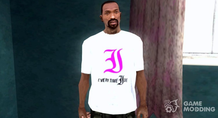 Everytime I Die T-shirt for GTA San Andreas