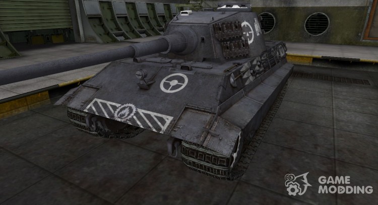 Breaking through the zone, compass E-75 for World Of Tanks