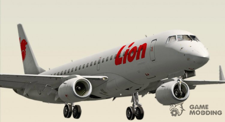 Embraer ERJ-190 Lion Air для GTA San Andreas