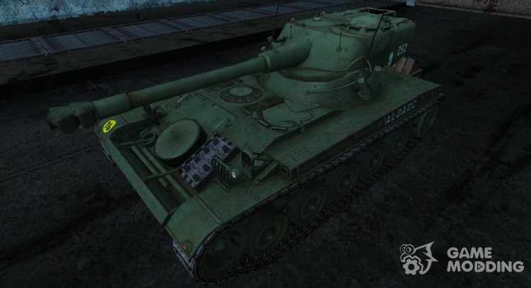 Skin for AMX 13 75 No. 24 for World Of Tanks