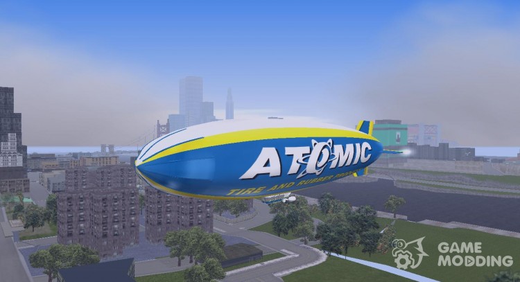 Atómica dirigible para GTA 3