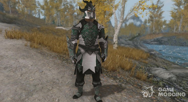 Jade Knight Armor for TES V: Skyrim
