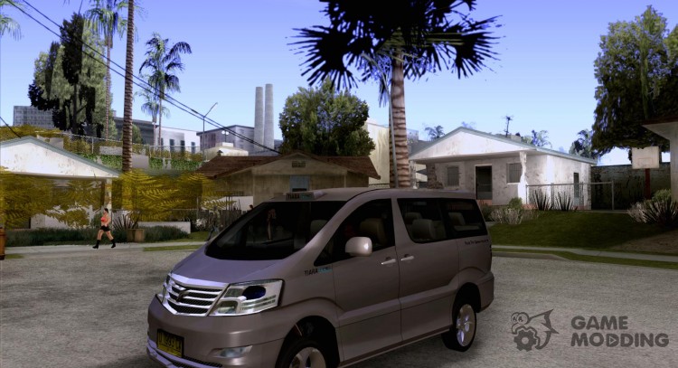 Toyota Alphard G Premium Taxi indonesia для GTA San Andreas