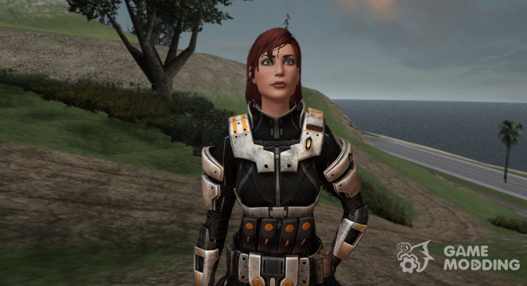 Mass Effect 3 Female Shepard Ajax Armor for GTA San Andreas