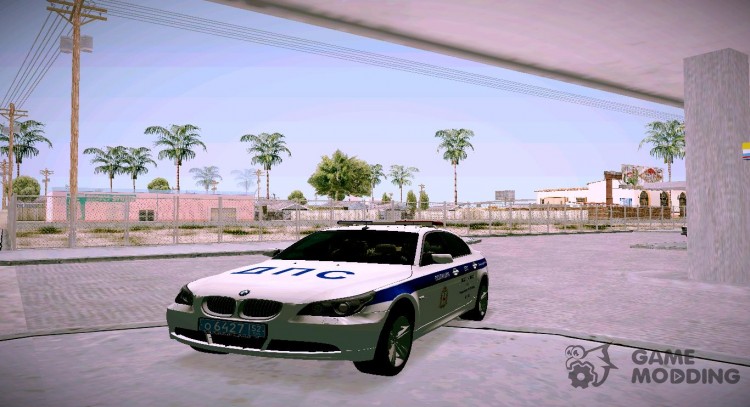 BMW 530xd de la polica de trfico para GTA San Andreas