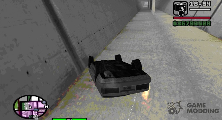Реальный взрыв машины для GTA San Andreas