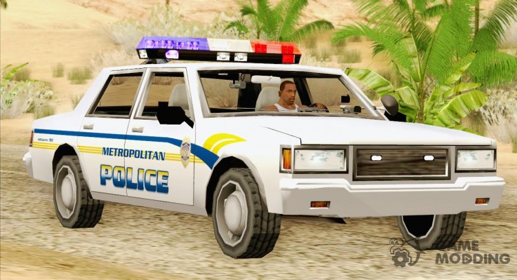 Police LV Metropolitan Police para GTA San Andreas