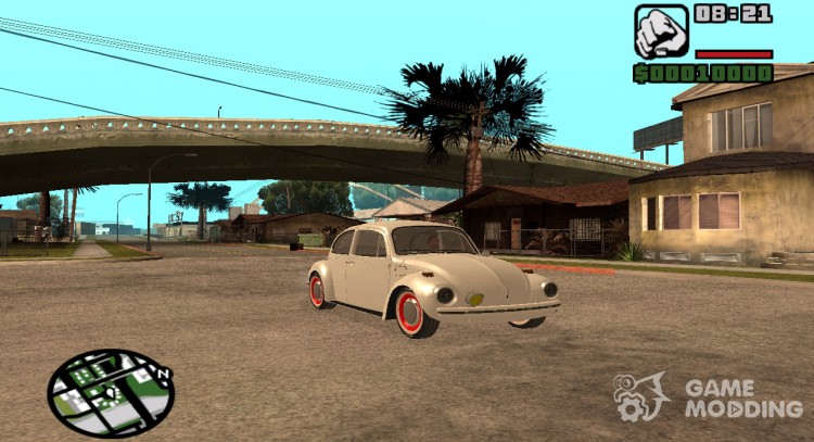 Volkswagen Beetle 1973 для GTA San Andreas