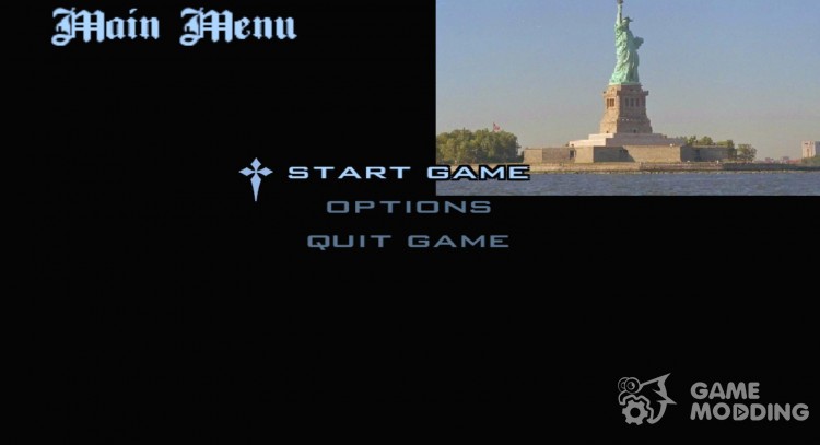 New menu in the style of New York for GTA San Andreas