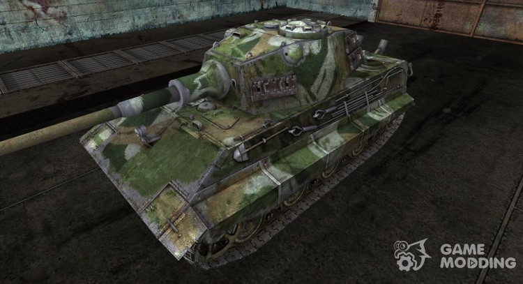 Skin for E-75  Bones  for World Of Tanks