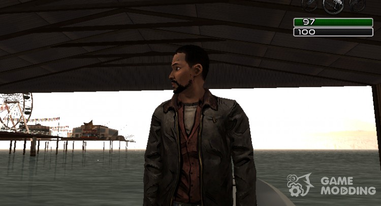 Lee Everett в куртке для GTA San Andreas