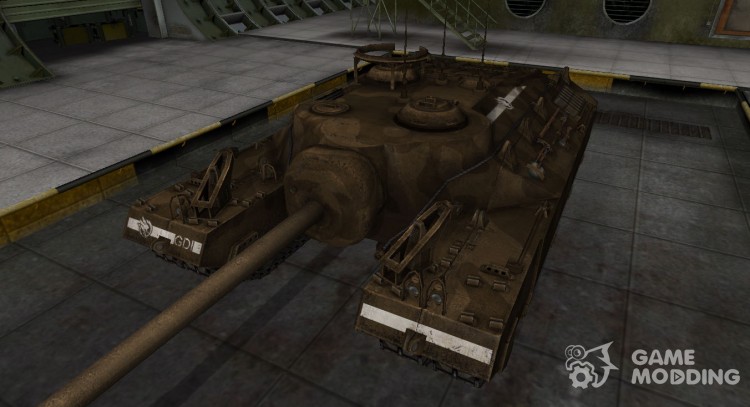 El skin al estilo de C&C GDI para T95 para World Of Tanks