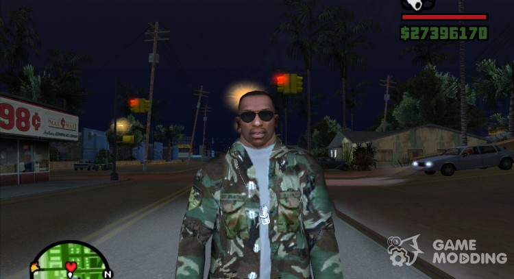 Pack camouflage clothing for GTA San Andreas
