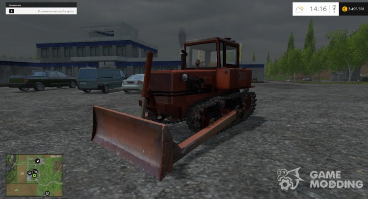 Dt 75 de la Excavadora v 1.0 para Farming Simulator 2015