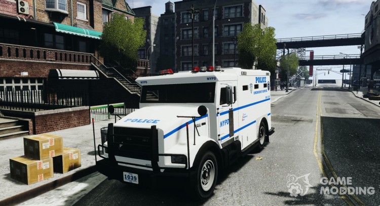 Servicio de emergencia del Enforcer del NYPD para GTA 4