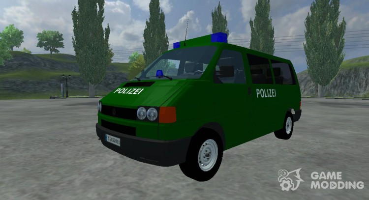 Volkswagen Transporter T4 Police para Farming Simulator 2013