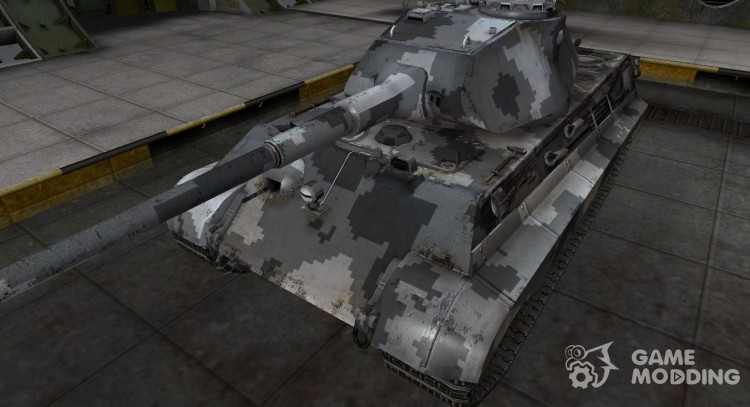 Камуфлированный скин для PzKpfw VIB Tiger II для World Of Tanks