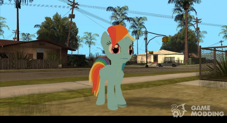 Rainbow Dash (My Little Pony) for GTA San Andreas