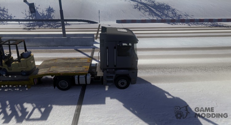 Winter mod for Euro Truck Simulator 2