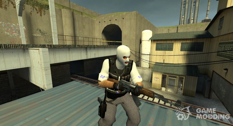 Crip Makaveli солдат для Counter-Strike Source