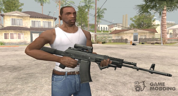AK-12 W-task из Contract Wars для GTA San Andreas