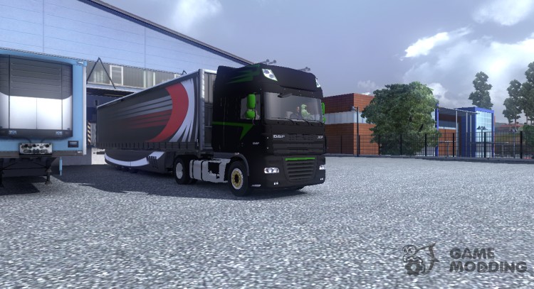 DAF XF 105 матовый для Euro Truck Simulator 2