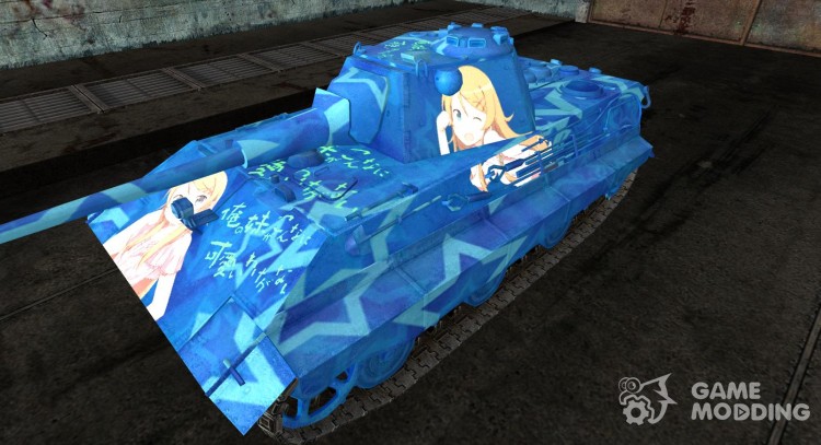 Skin de anime para E-50 para World Of Tanks