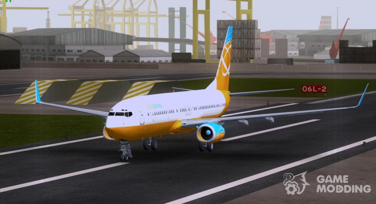The Boeing 737-800 Orbit Airlines for GTA San Andreas