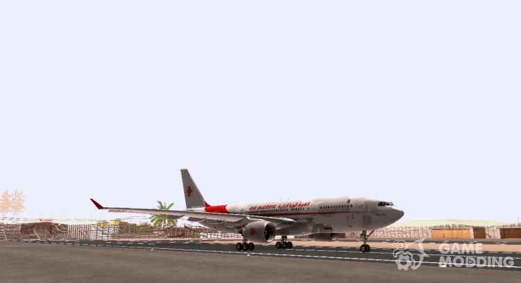 El Airbus A330-203 De Air Algerie para GTA San Andreas