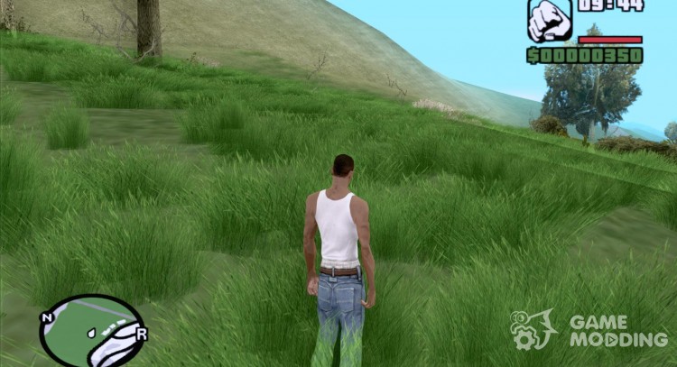 Real Grass V 1.0 для GTA San Andreas