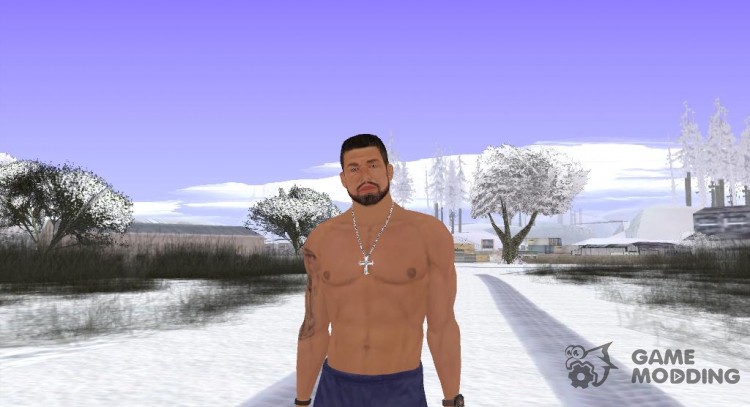 Skin de GTA Online, el torso desnudo v2 para GTA San Andreas