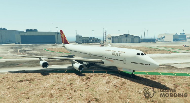 Mat Airplane Macedonian para GTA 5