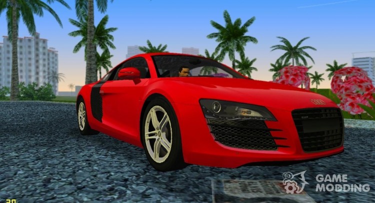 Audi R8 2007 for GTA Vice City
