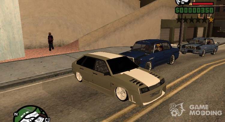 Пак машин Ваз в тюнинге by Rusak для GTA San Andreas