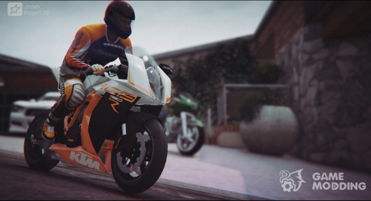 KTM 1190 RC8 R para GTA 5