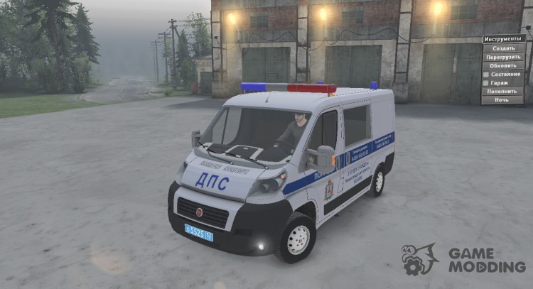 Fiat Ducato STR for Spintires 2014