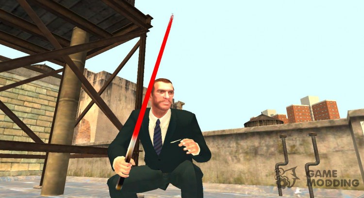 Лазерный меч Star Wars v.3 для GTA 4