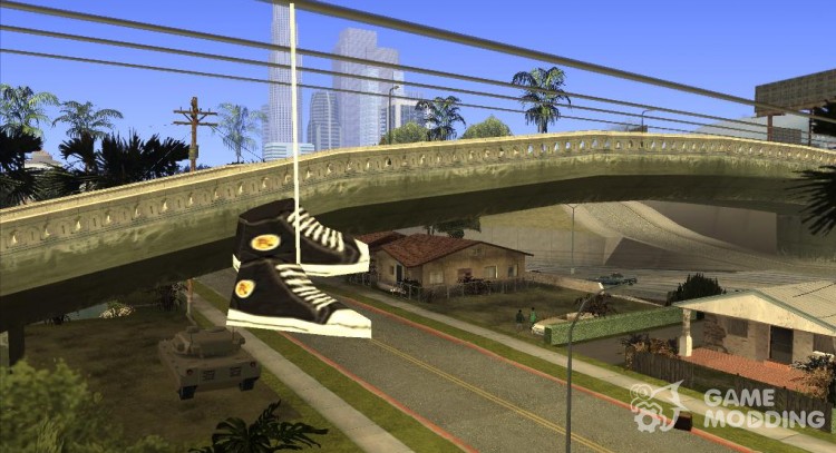 Кеды на проводах для GTA San Andreas