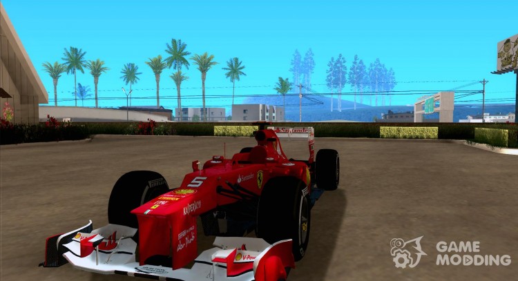Ferrari Scuderia F2012 for GTA San Andreas