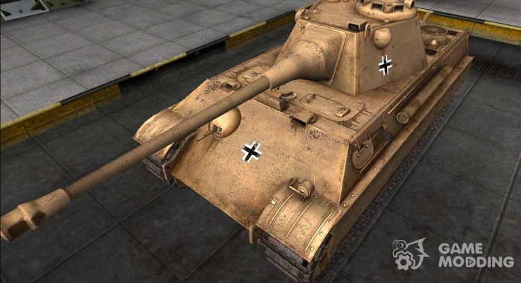 The skin for the Panther II for World Of Tanks