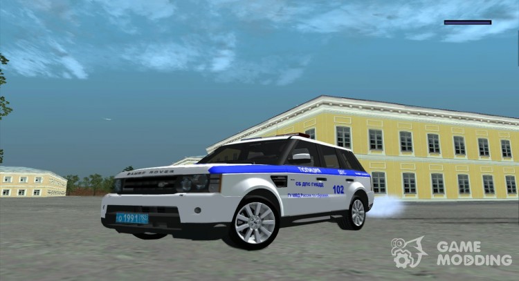 Range Rover Sport de la polica de trfico para GTA San Andreas