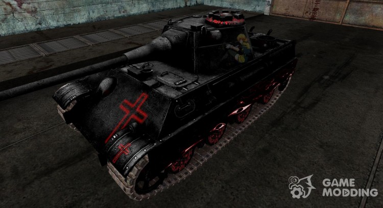 Skin for Panther II Hellsing for World Of Tanks