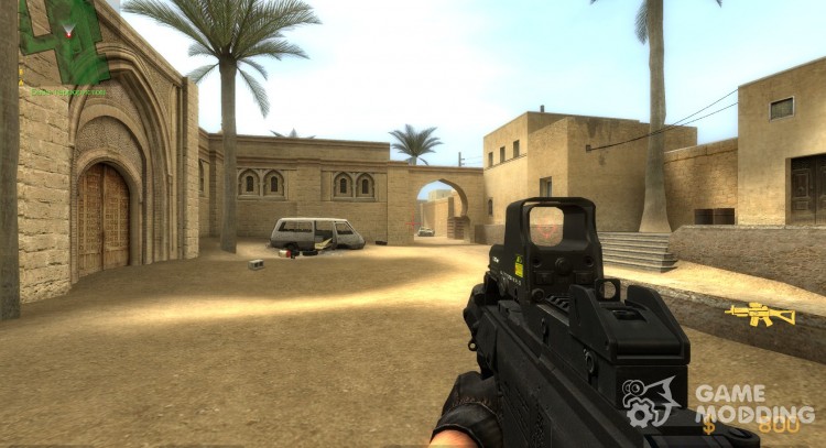 H&K G36C + EOTech for Counter-Strike Source