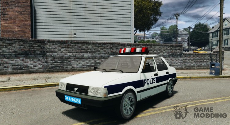 Sahin Turco Tofas policía v1.0 para GTA 4